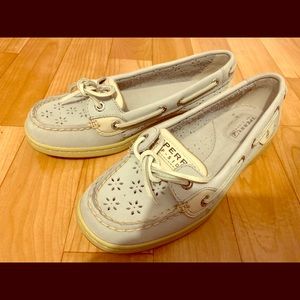 Sperry Top Sider Angelfish Light Blue/Grey Loafers
